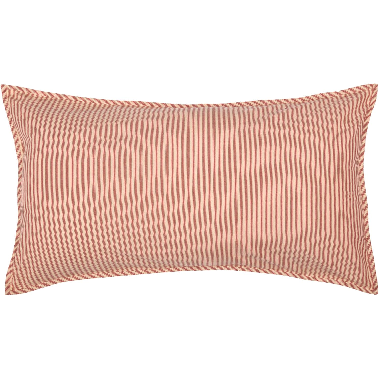 Sawyer Mill Red Ticking Stripe Sham