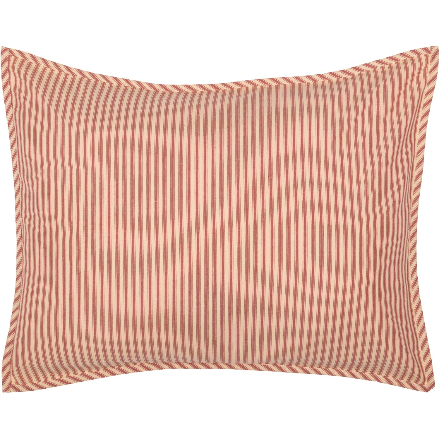 Sawyer Mill Red Ticking Stripe Sham