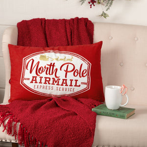 North Pole Airmail Pillow