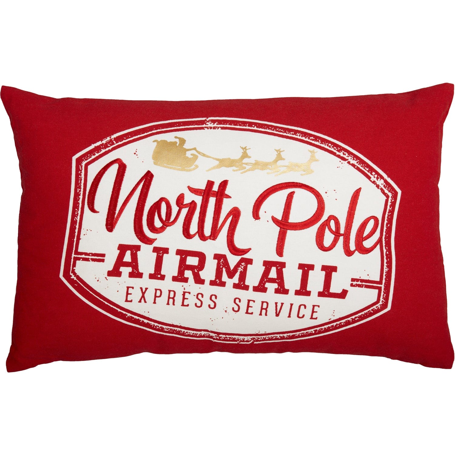 North Pole Airmail Pillow