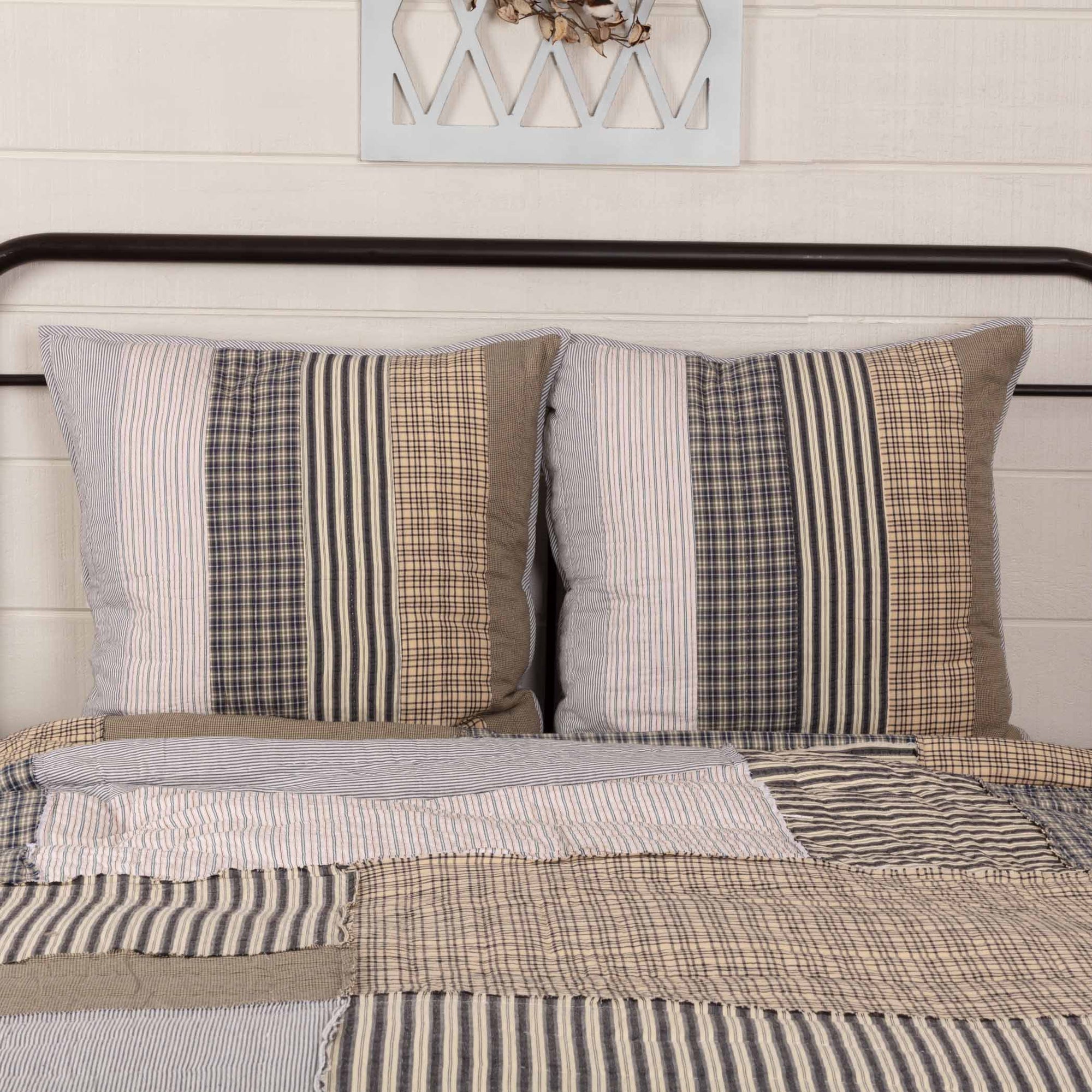 Ashmont Quilted Euro Sham Set