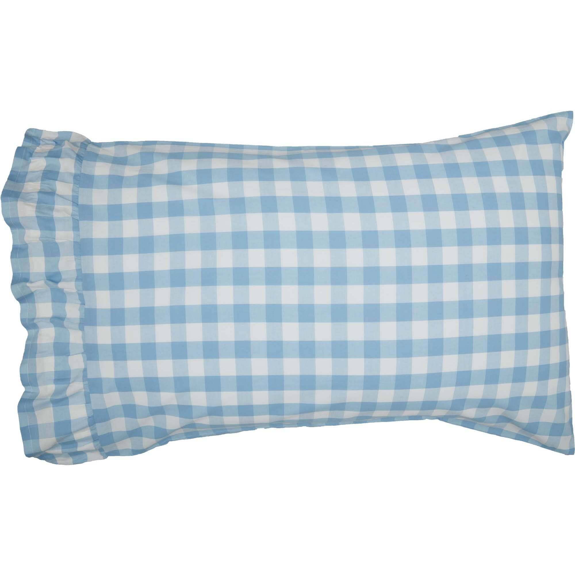 Annie Buffalo Blue Check Pillow Case Set