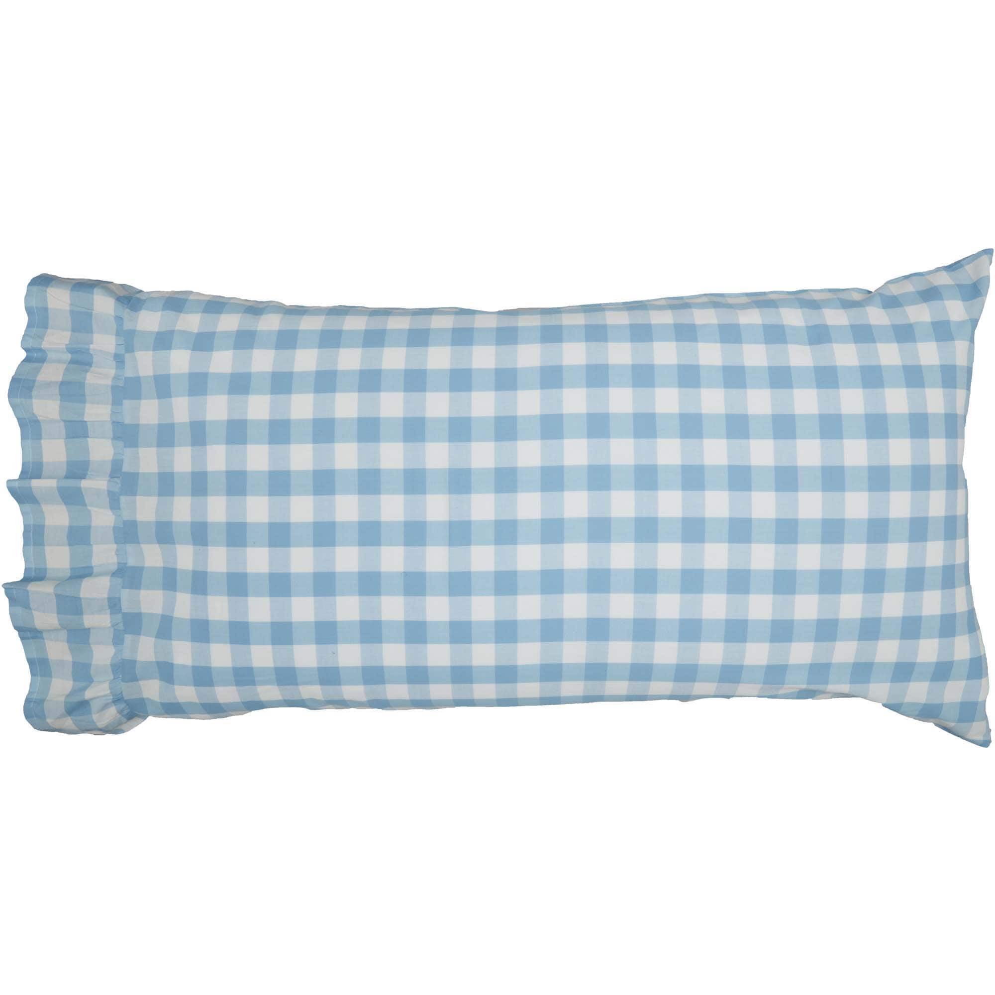 Annie Buffalo Blue Check Pillow Case Set