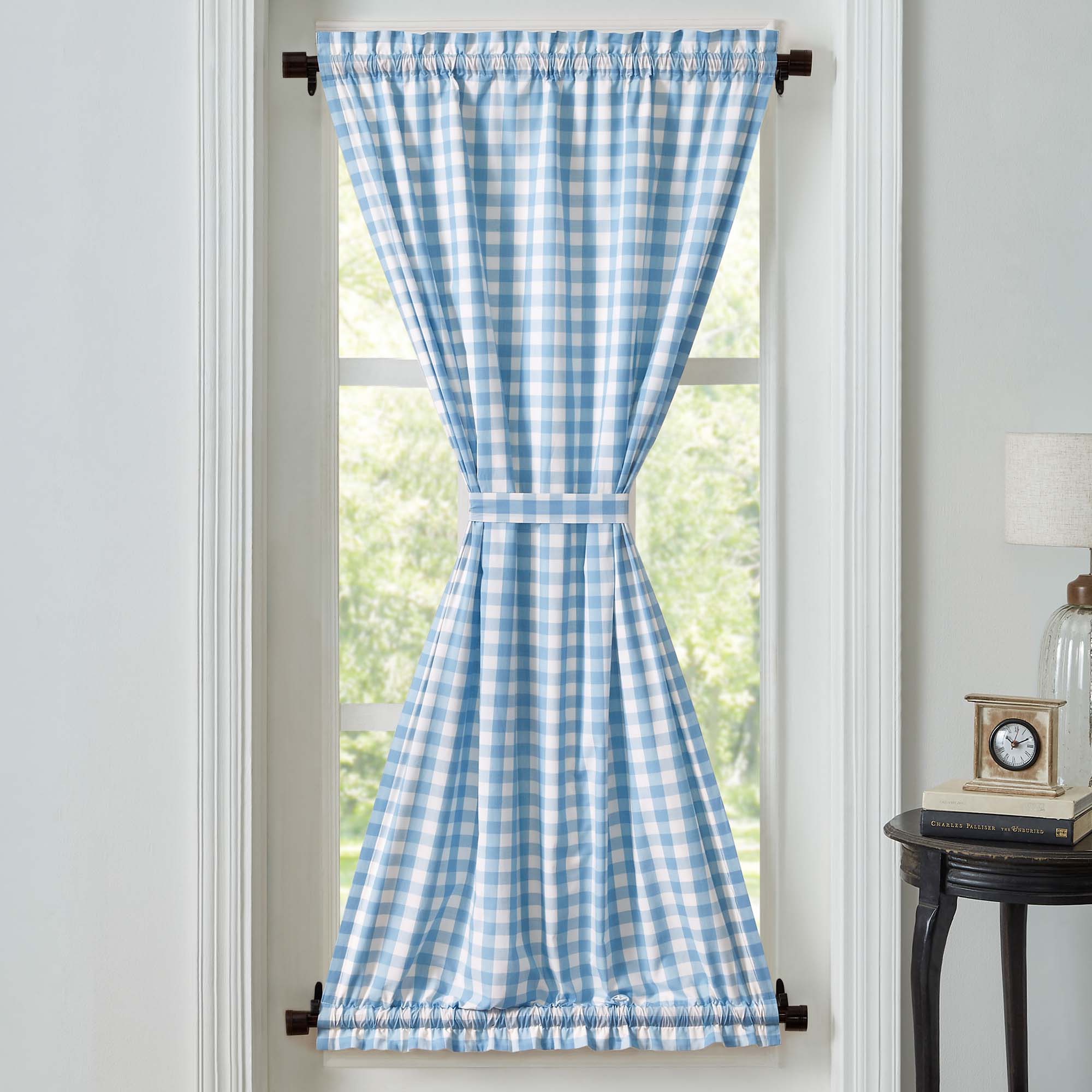 Annie Buffalo Check Door Panel - Blue