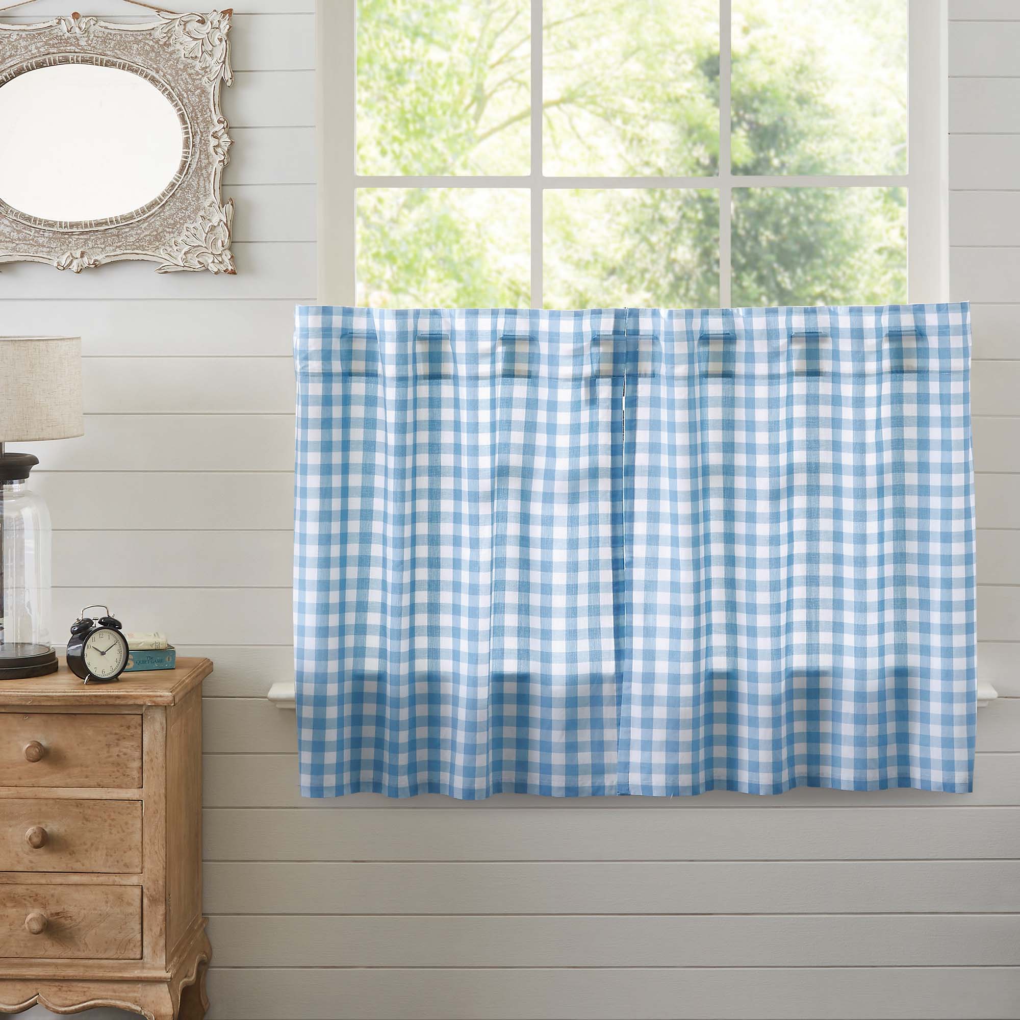 Annie Buffalo Check Tier Set - Blue