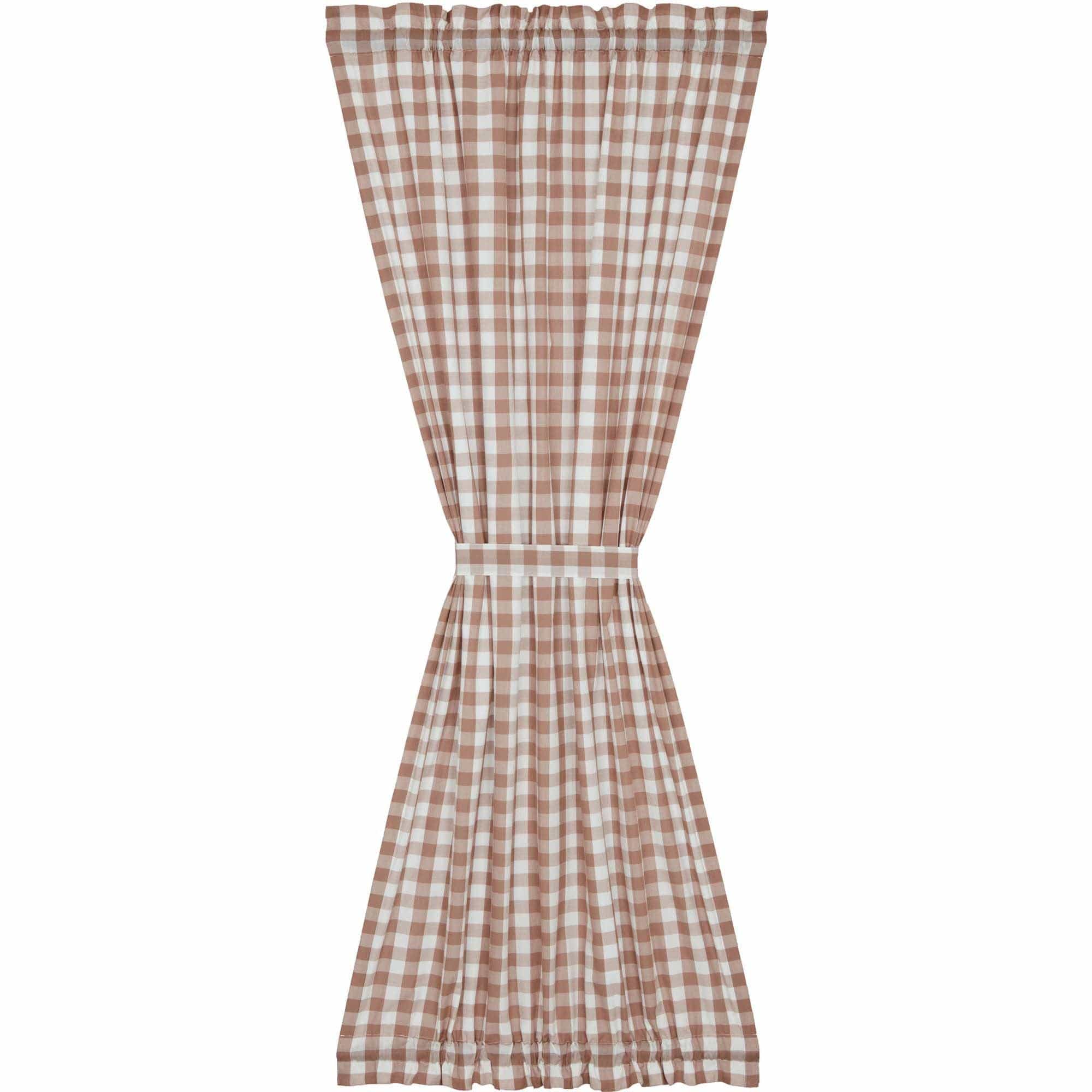 Annie Buffalo Check Door Panel - Portabella