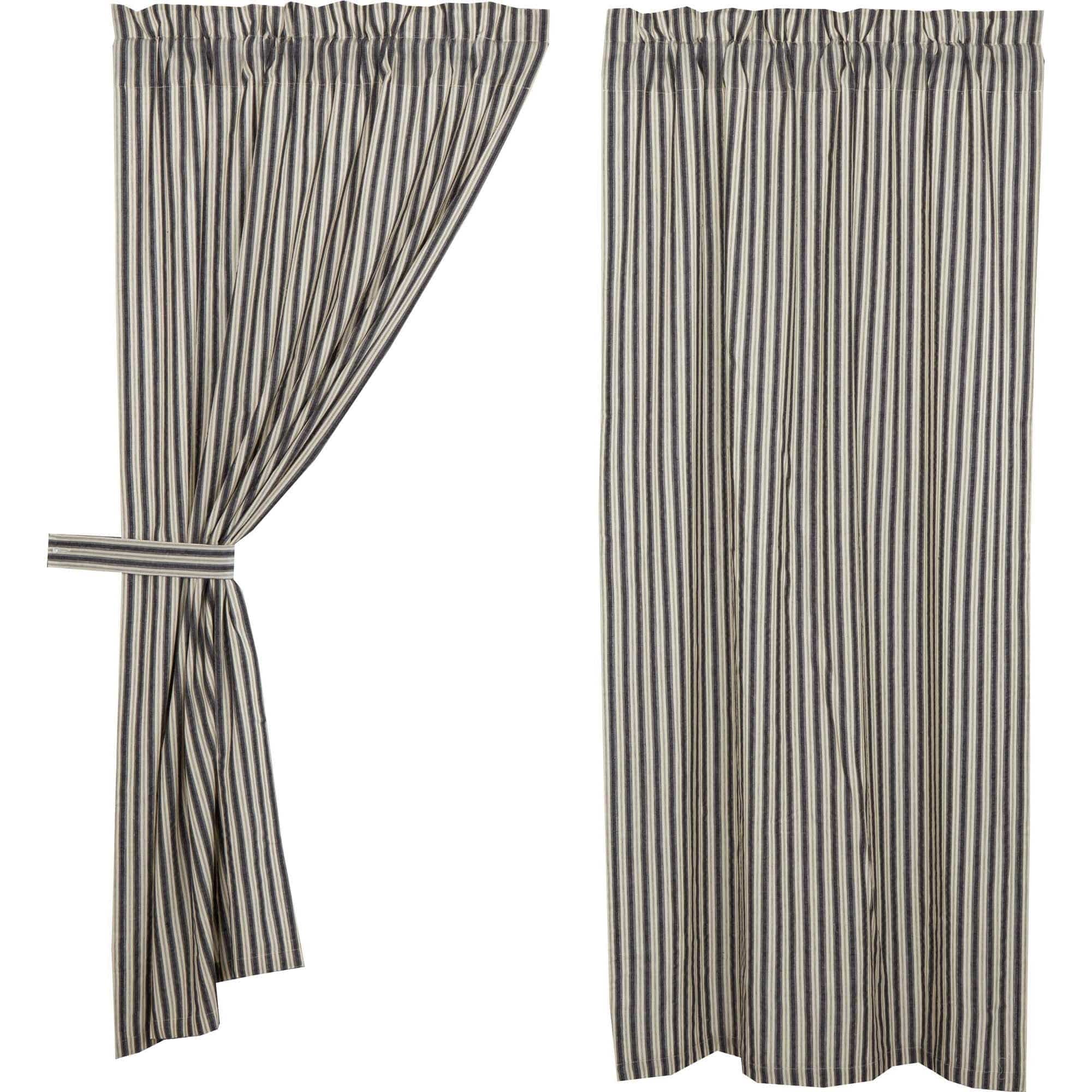 Ashmont Ticking Stripe 63" Panel Set