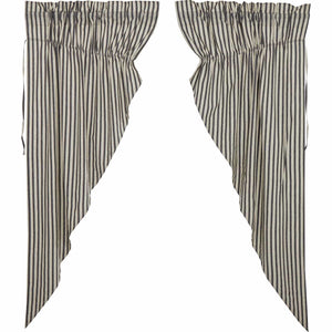 Ashmont Ticking Stripe Prairie Curtain