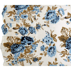Annie Blue Floral Pillow Case Set