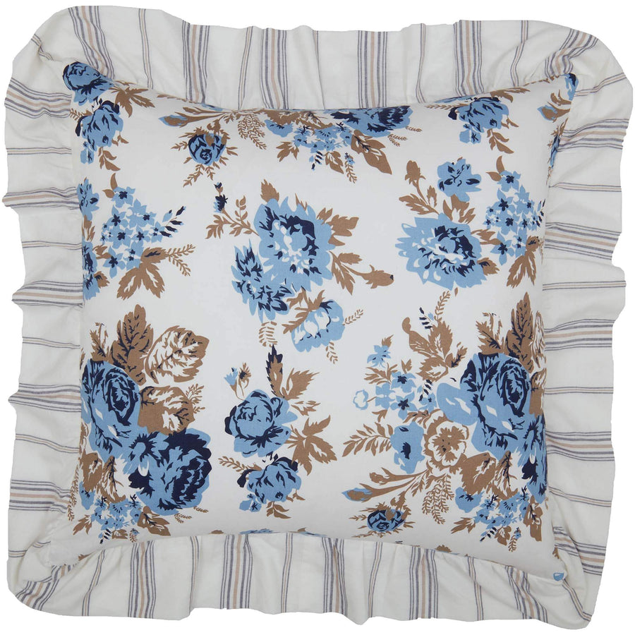 Annie Blue Floral Pillow