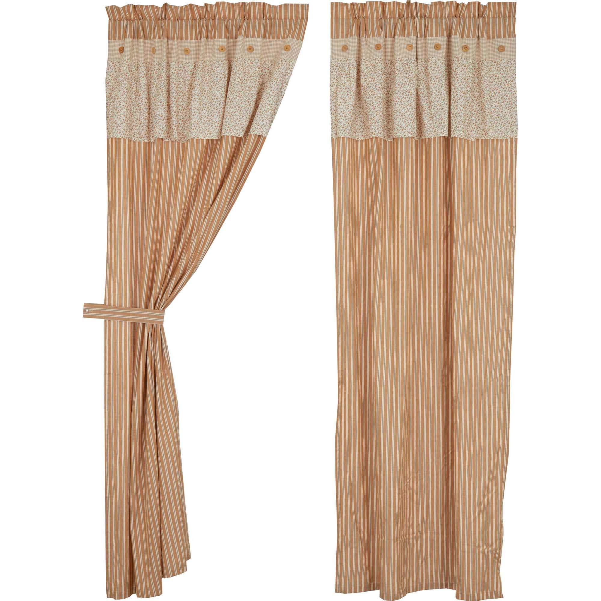 Camilia Ruffled Panel Set 84"