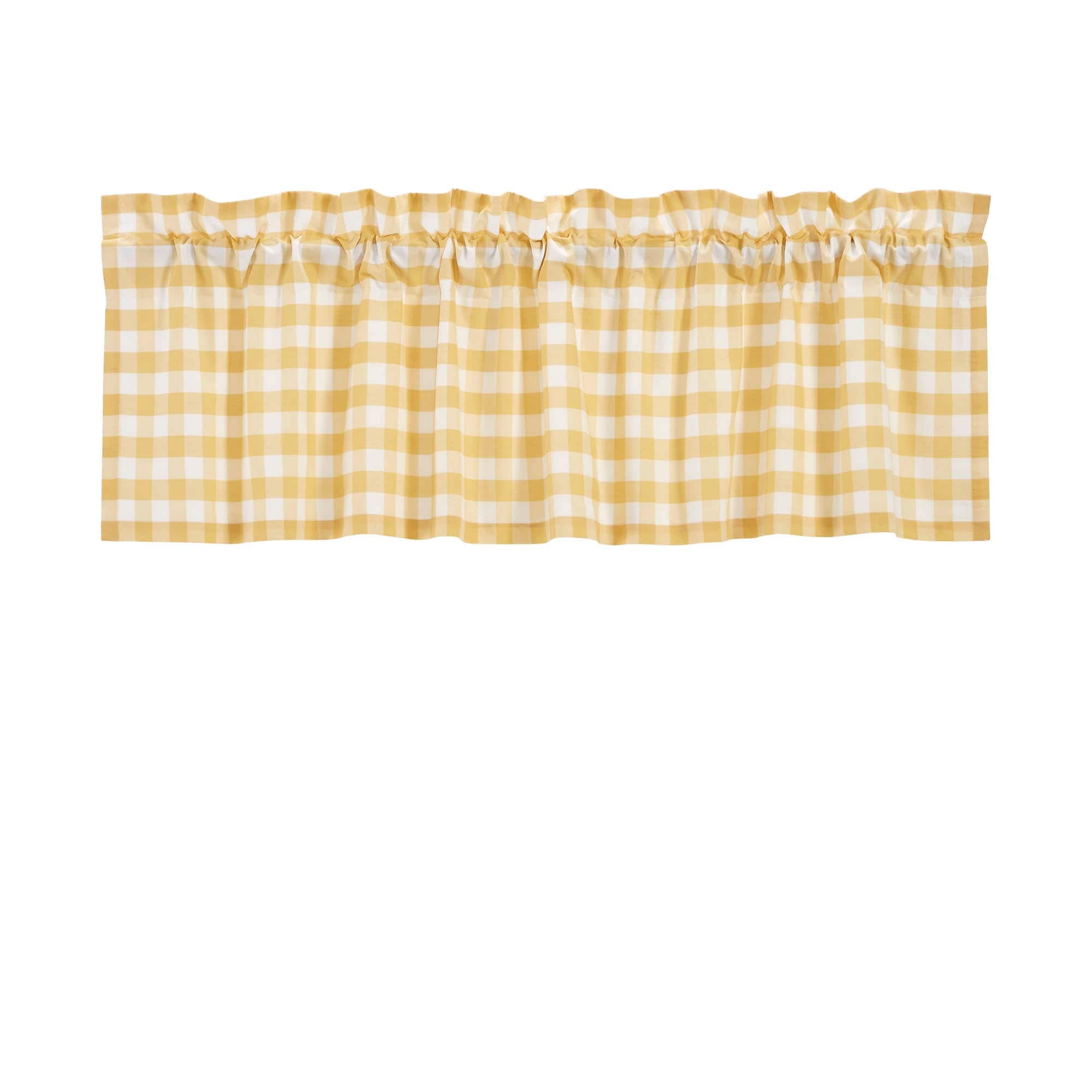 Annie Yellow Buffalo Check Valance