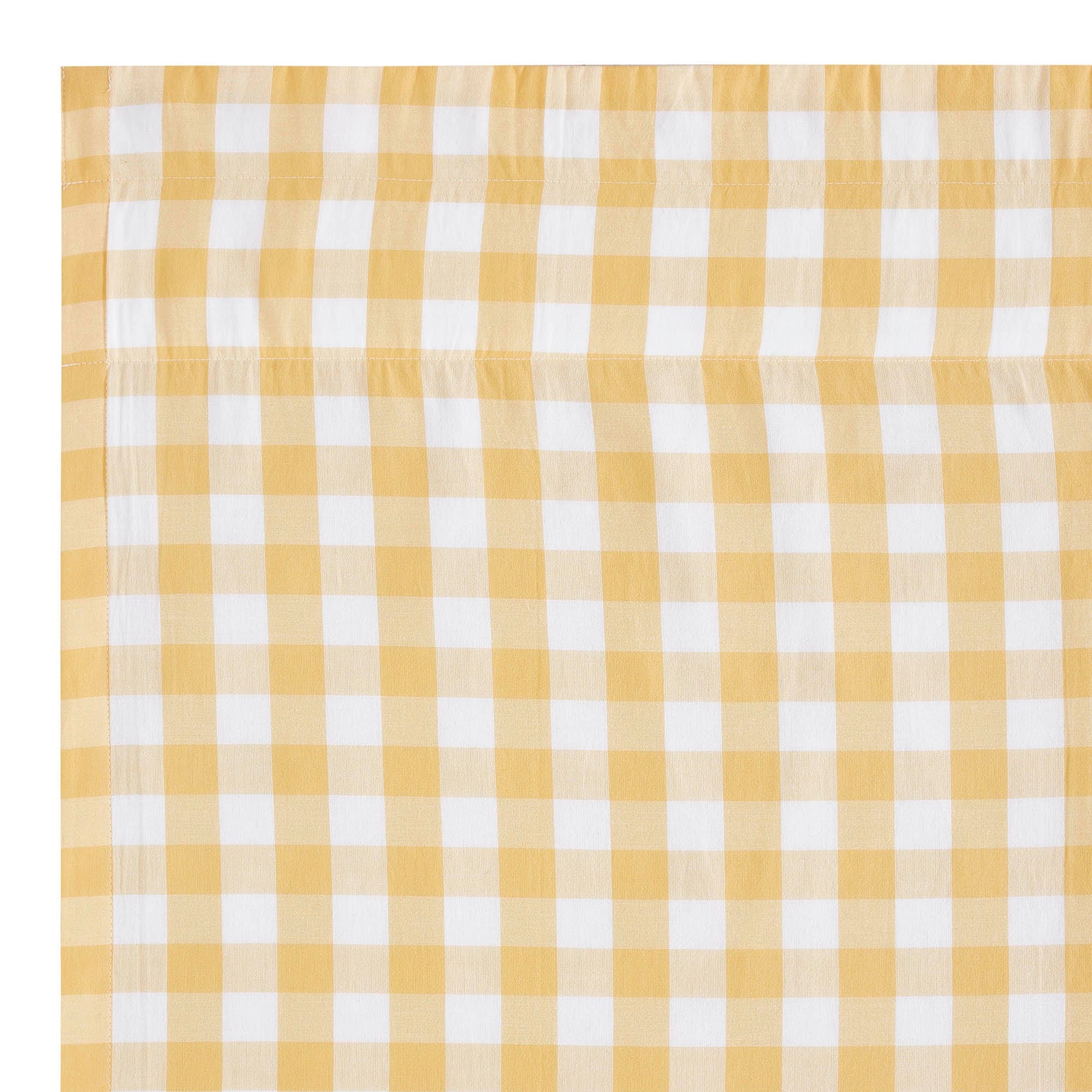 Annie Yellow Buffalo Check Valance