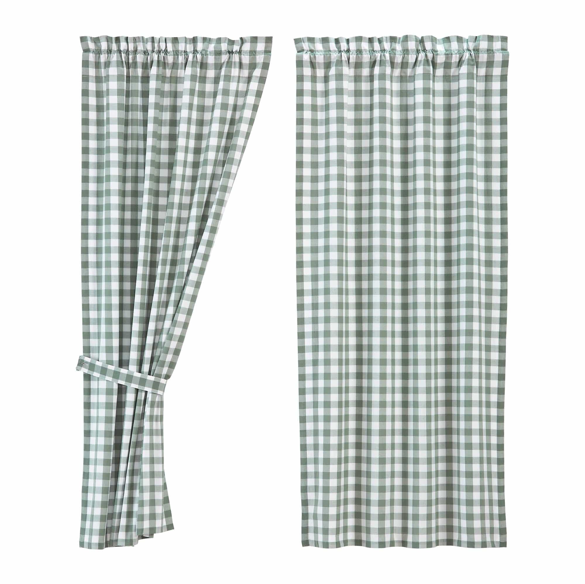 Annie Green Buffalo Check 63" Panel Set