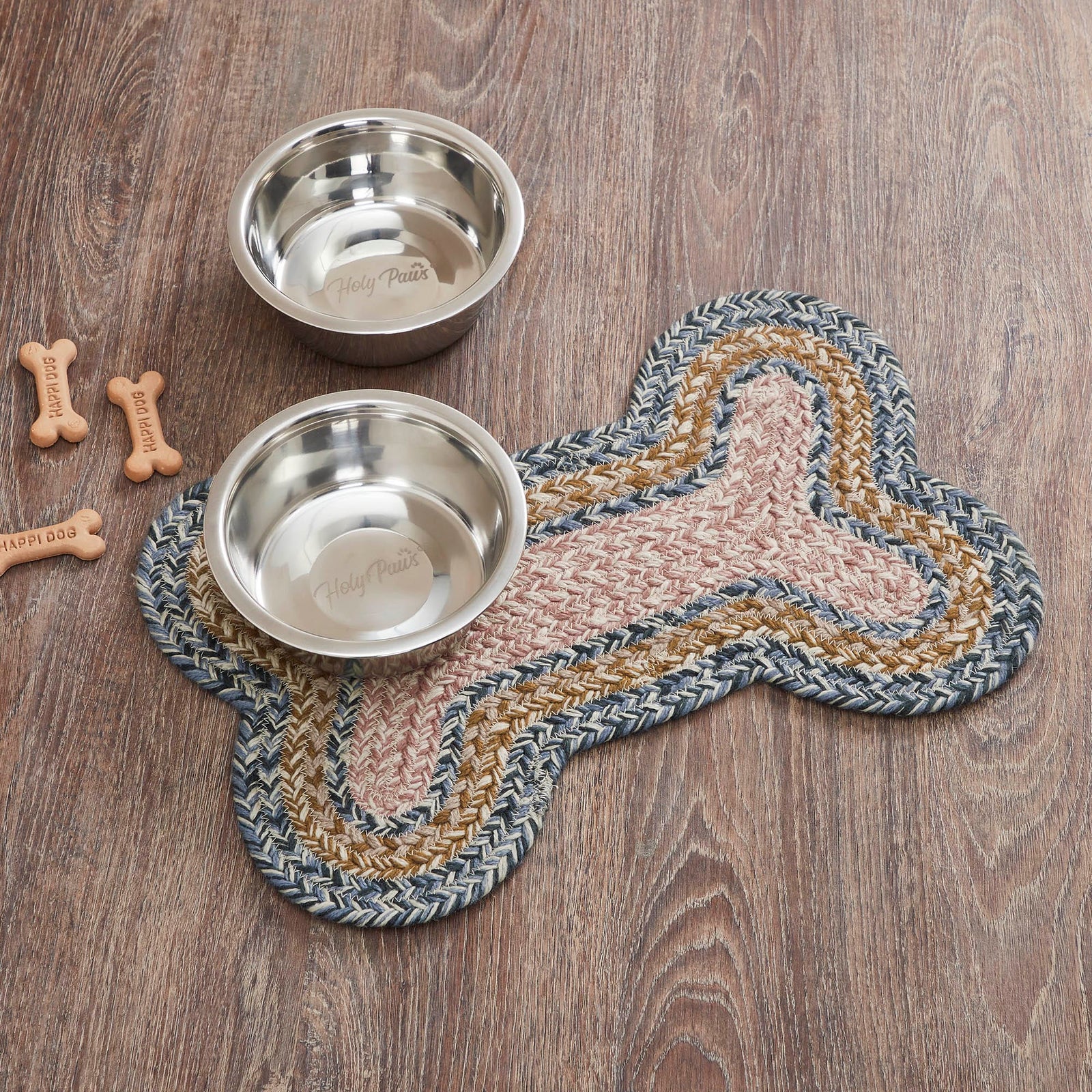 Kaila Dog Bone Placemat Rug