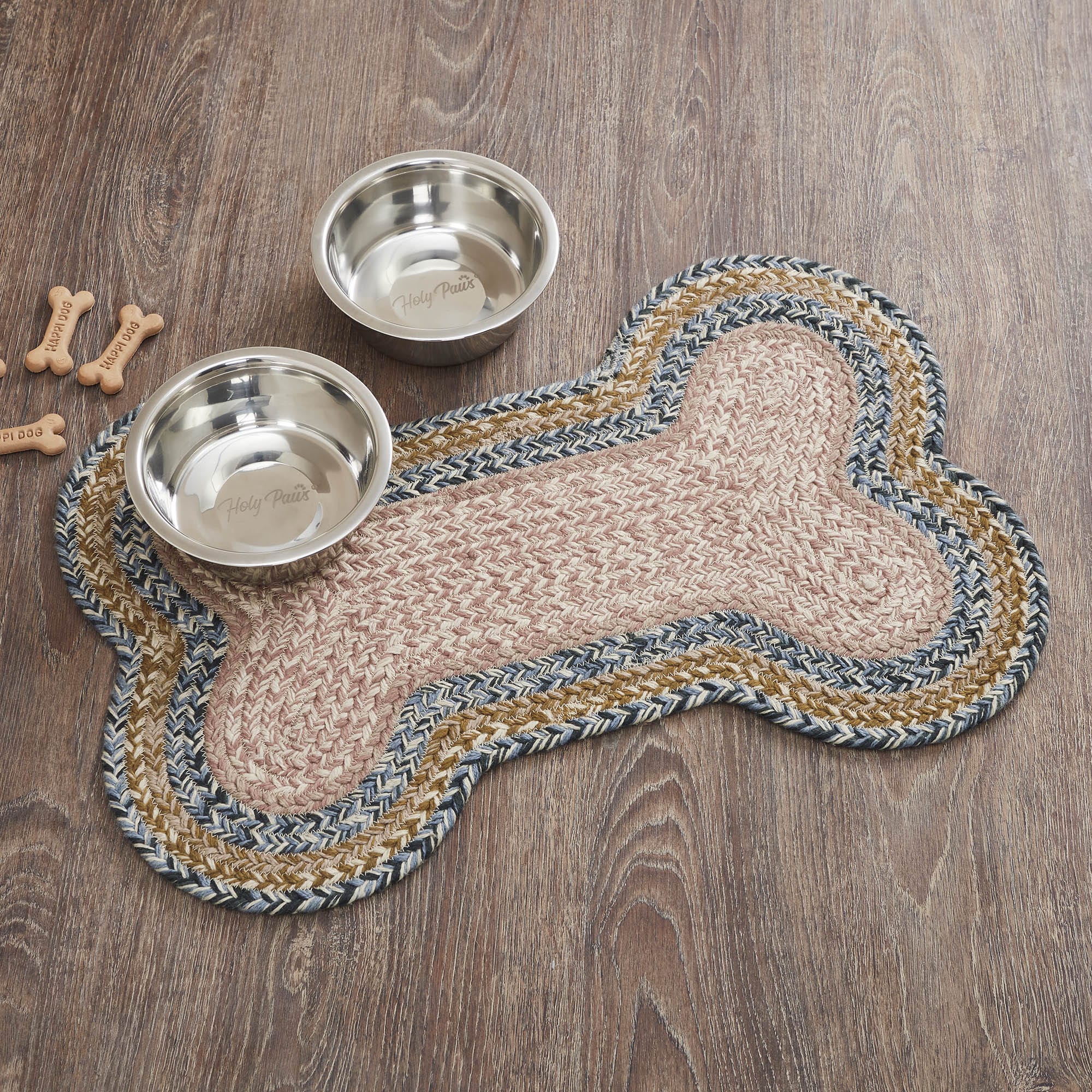 Kaila Dog Bone Placemat Rug