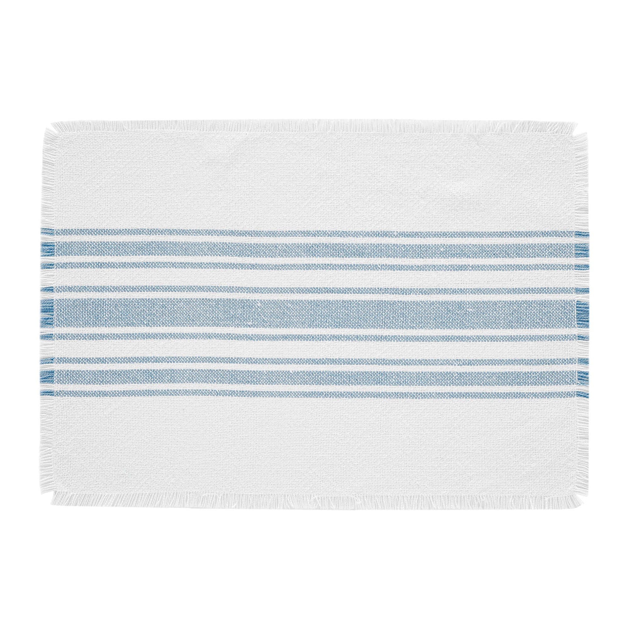 Blue Stripe Indoor/ Outdoor Placemat Set of 6