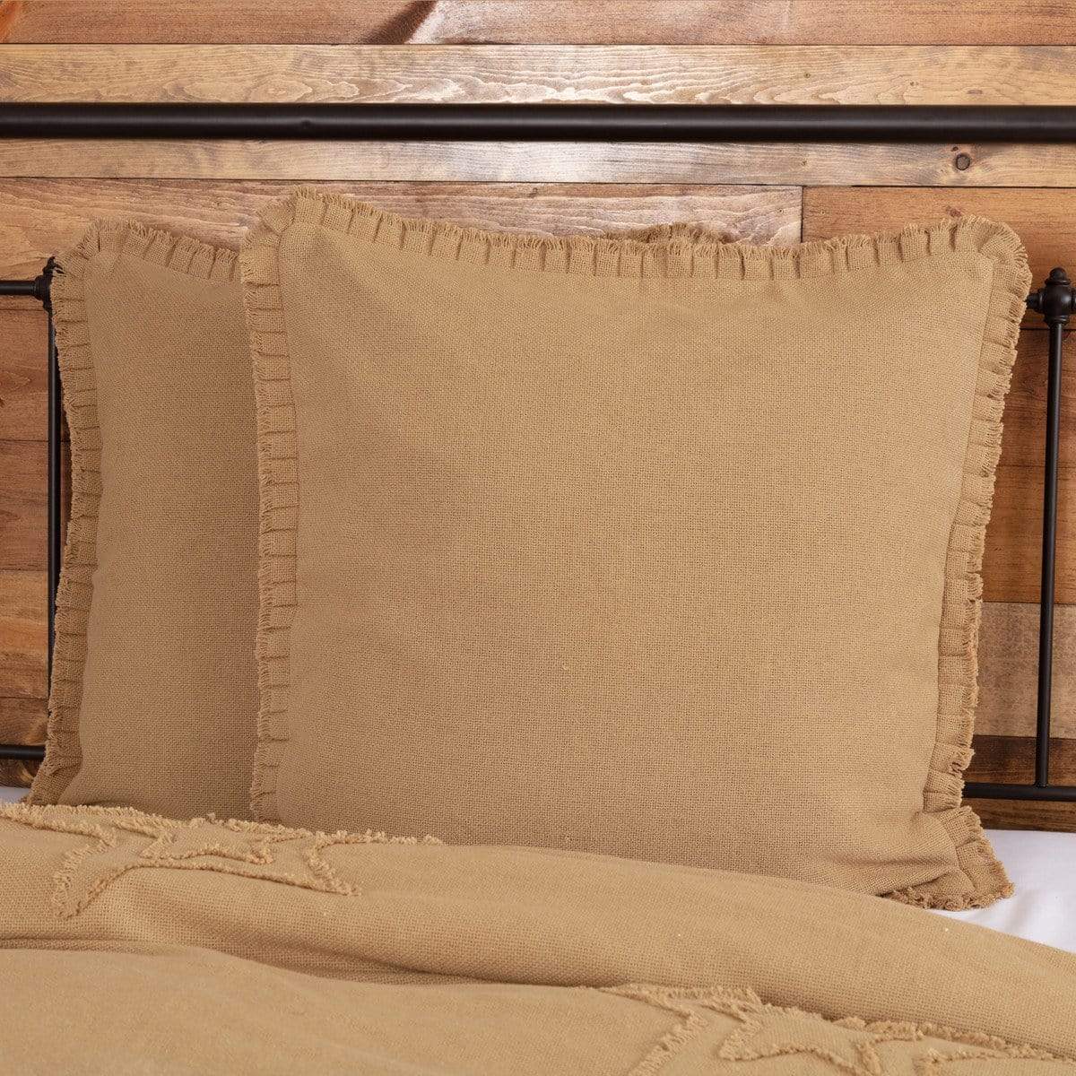 Burlap Natural Euro Sham