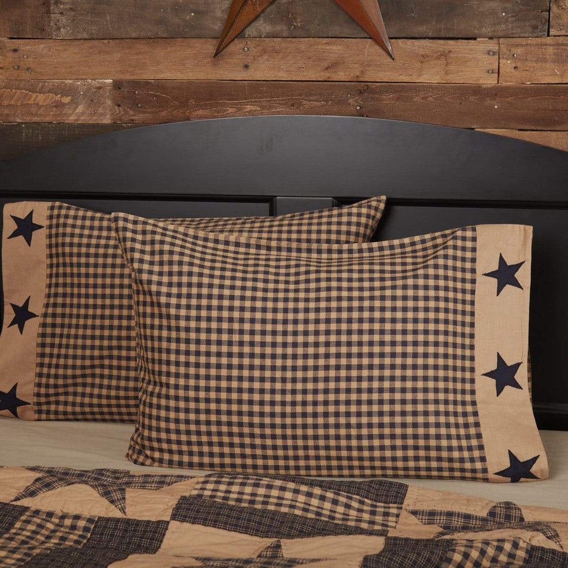 Teton Star Pillow Case Set