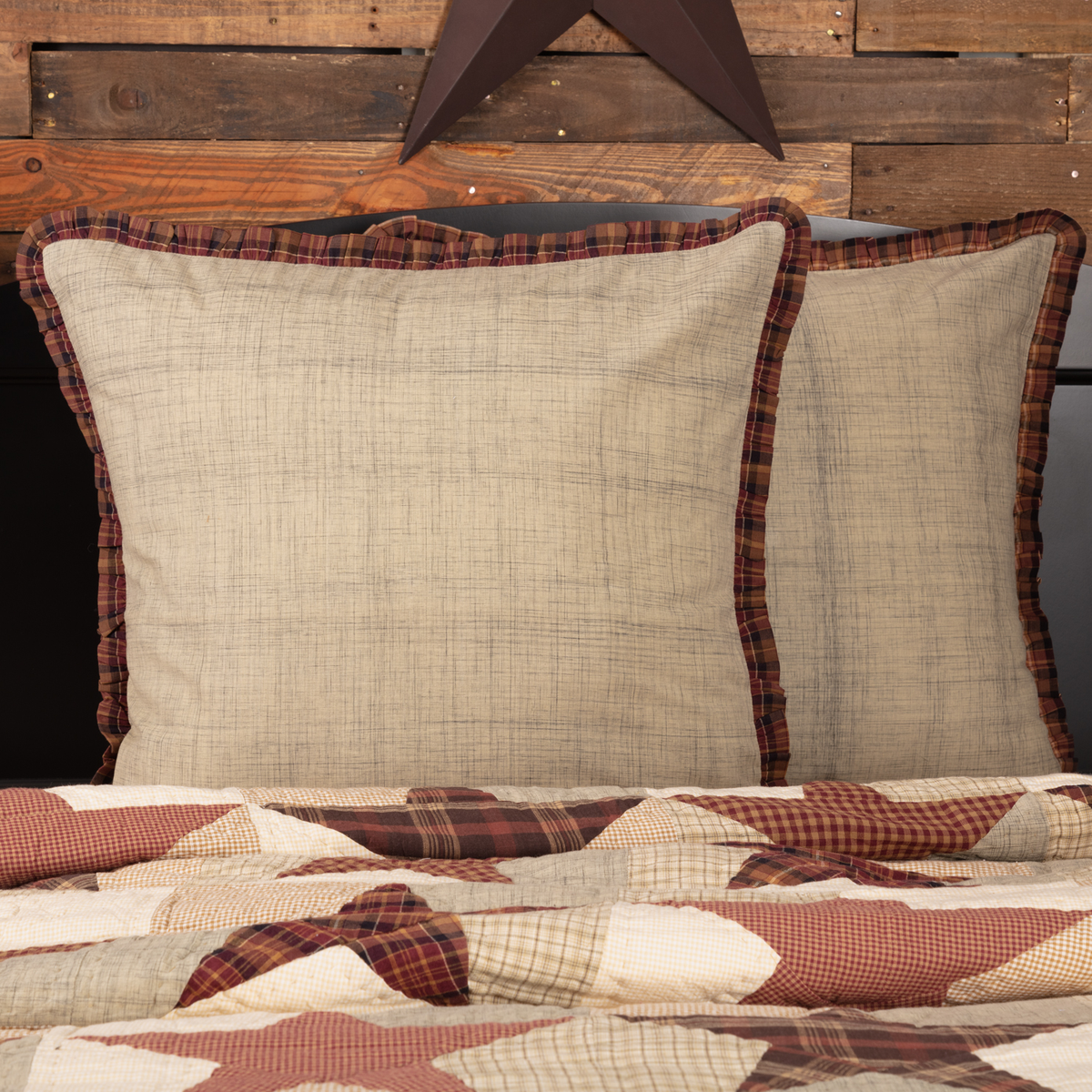 Abilene Star Fabric Euro Sham