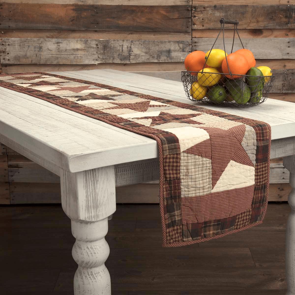 Abilene Star Quilted Runner