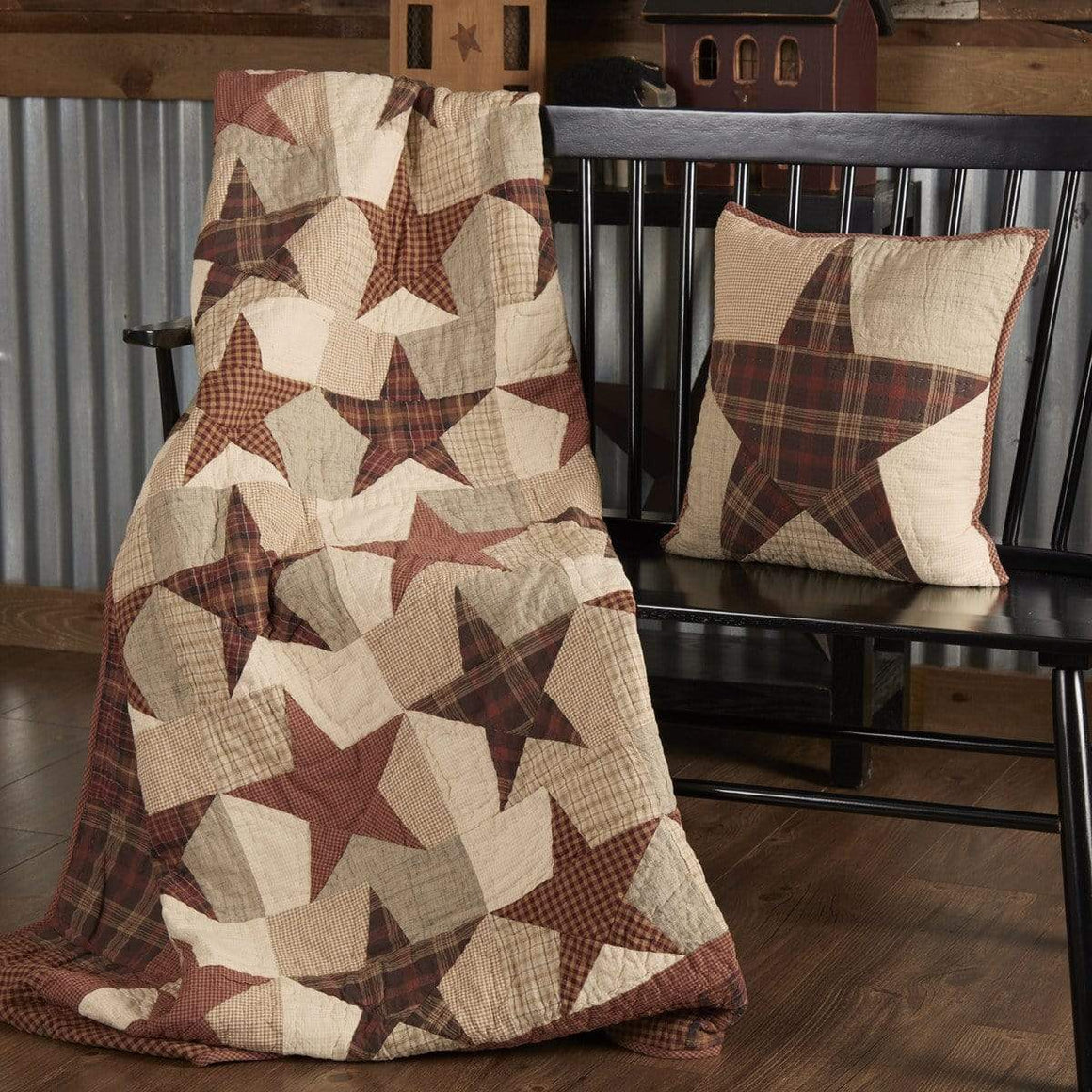 Abilene Star Quilted Throw / Wallhanging