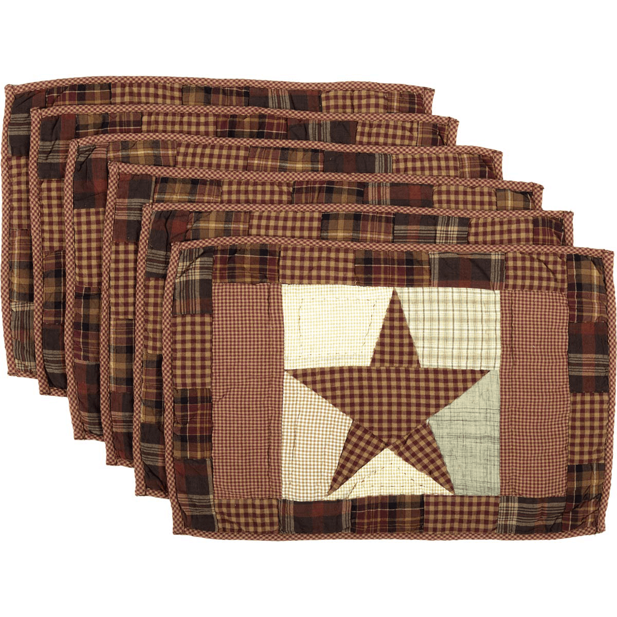 Abilene Star Placemat Set of 6