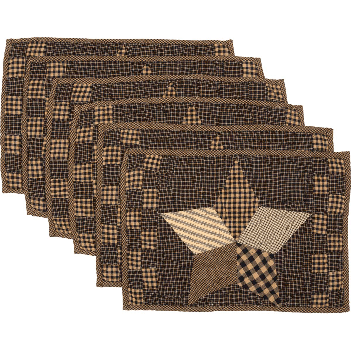 Farmhouse Star Placemat Set of 6