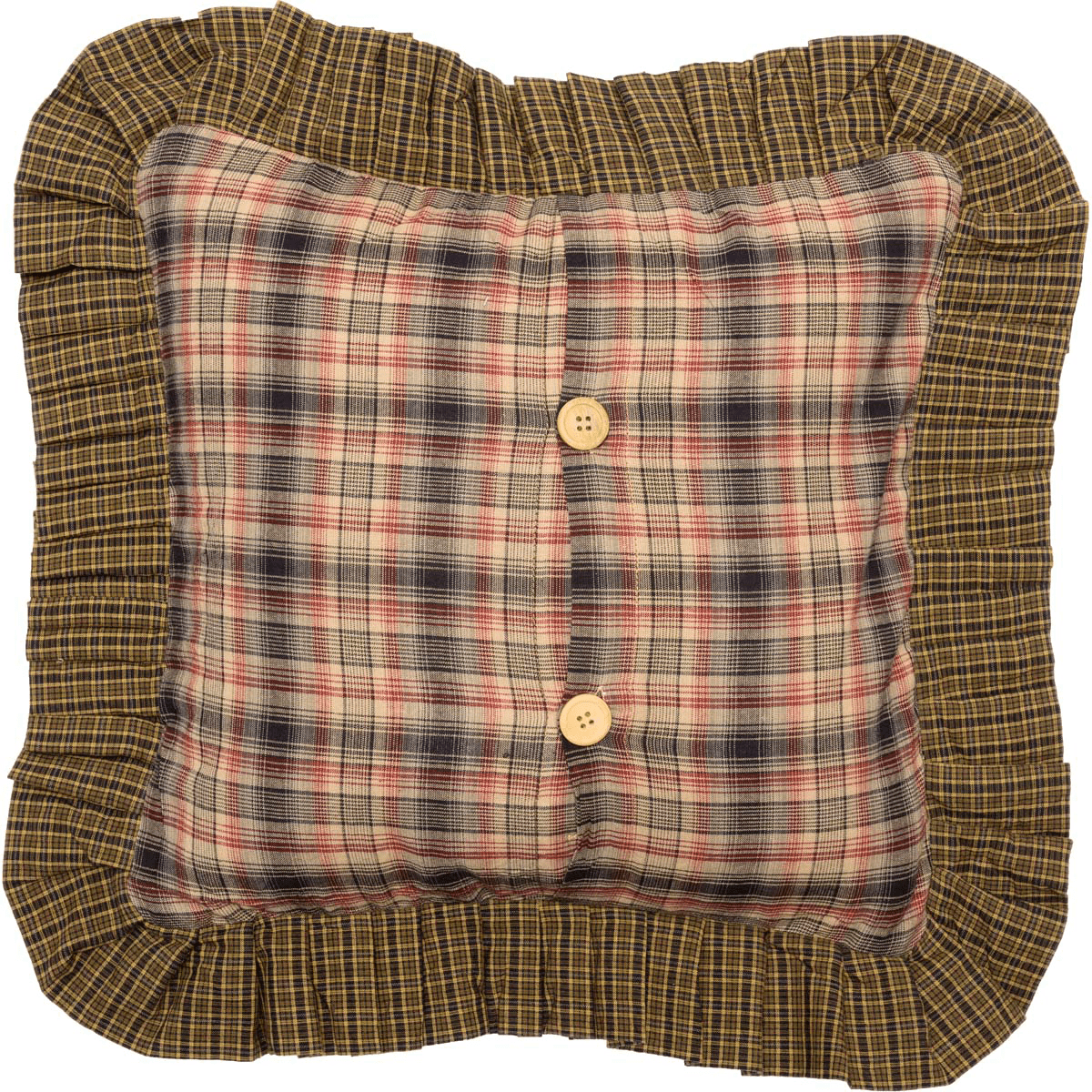 Tea Cabin Quilted Toss Pillow