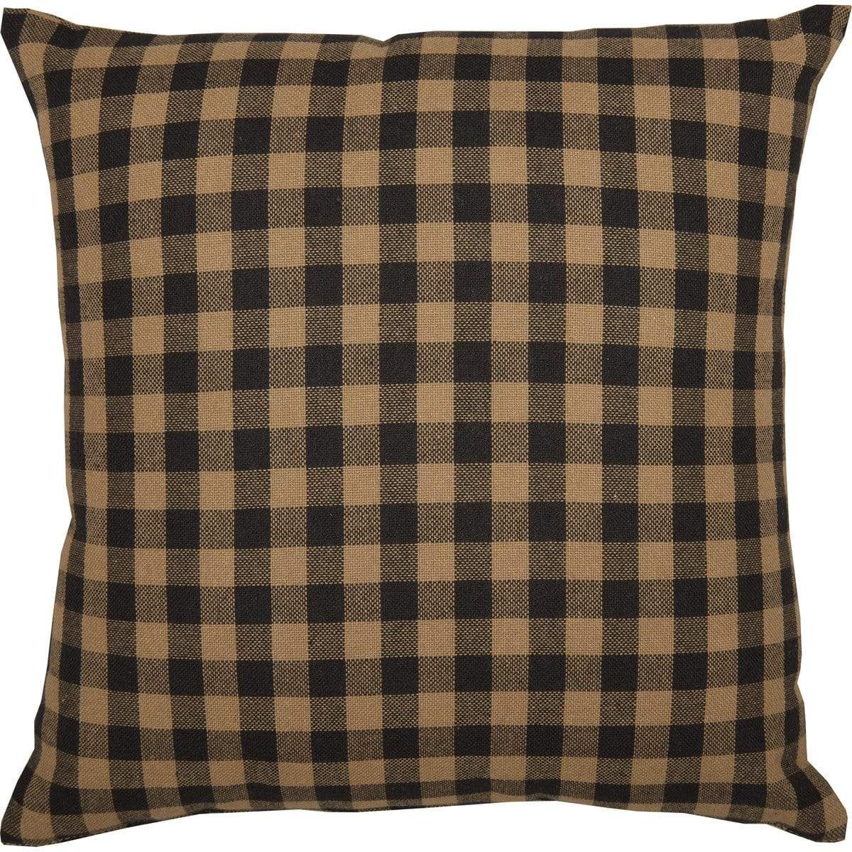 Black Check Prim Blessings Pillow