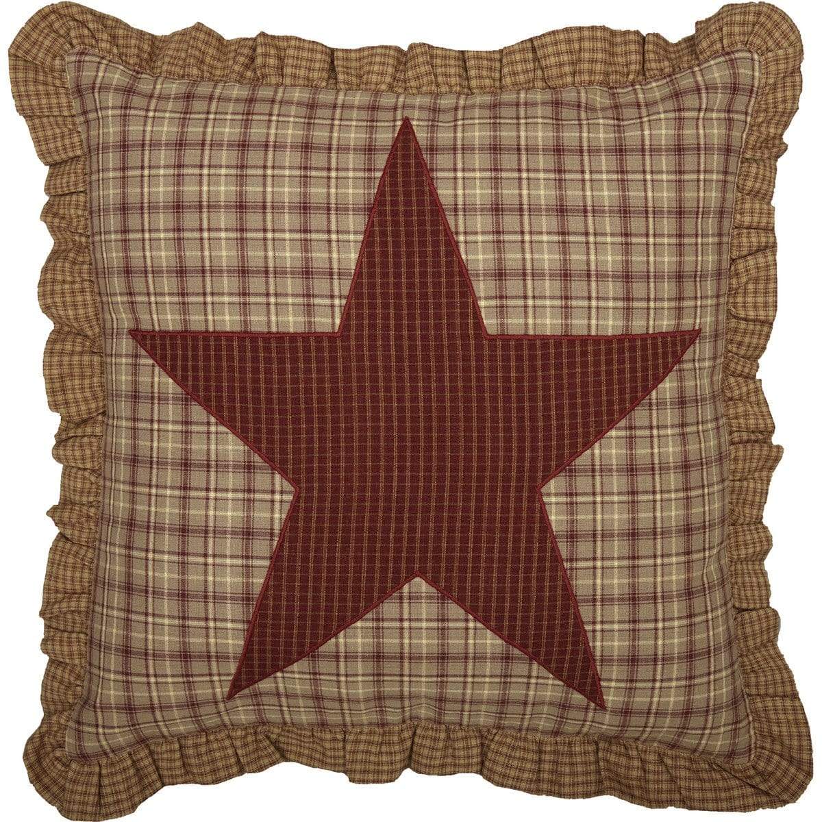 Dawson Star Applique Pillow