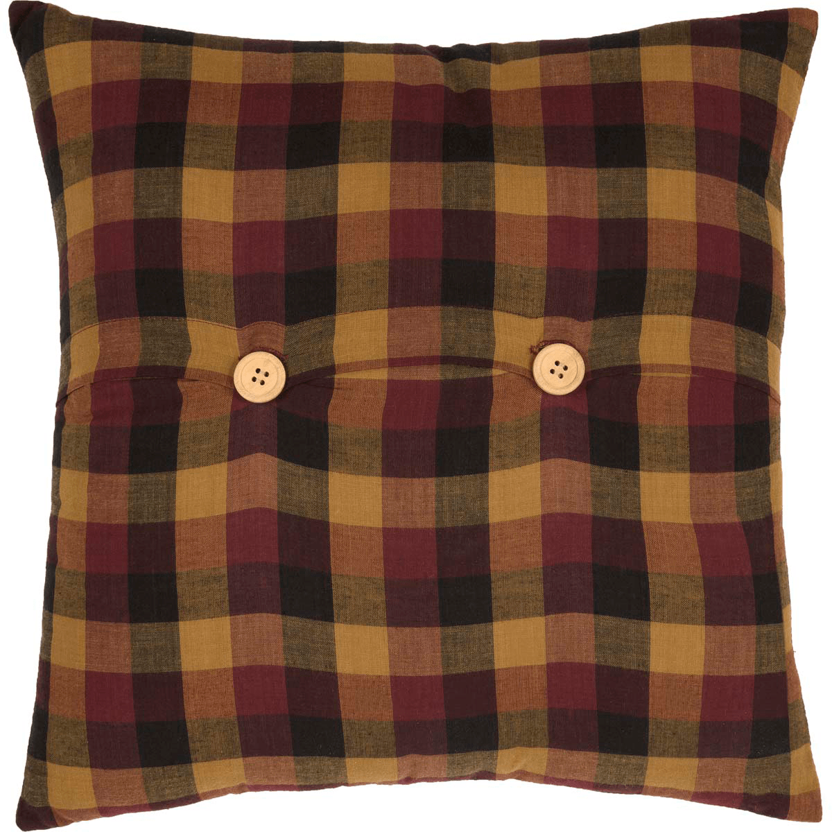 Primitive Check Pillow