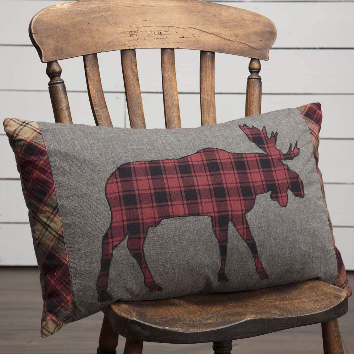 Cumberland Moose Applique Pillow