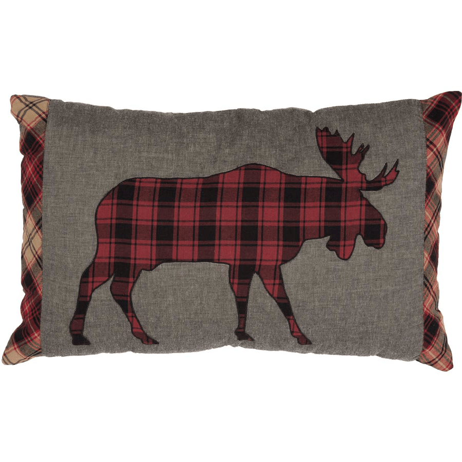 Cumberland Moose Applique Pillow