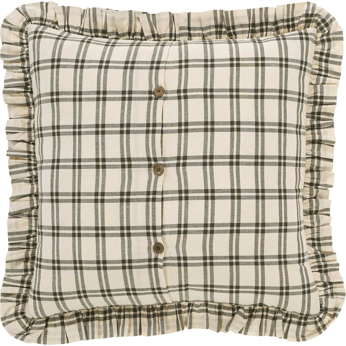 Prairie Winds Plaid Euro Sham