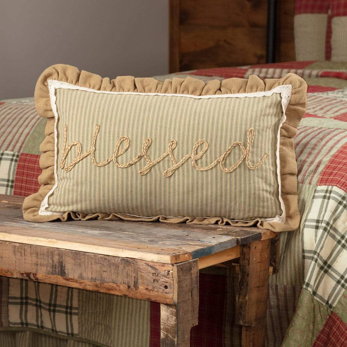 Prairie Winds Blessed Pillow