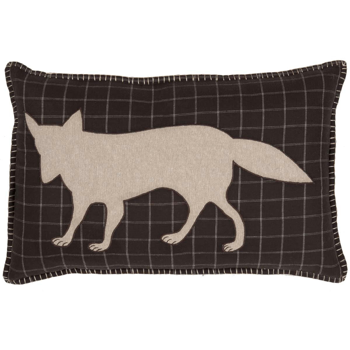 Wyatt Fox Applique Pillow