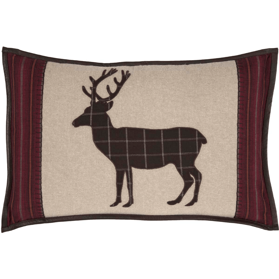 Wyatt Deer Applique Pillow