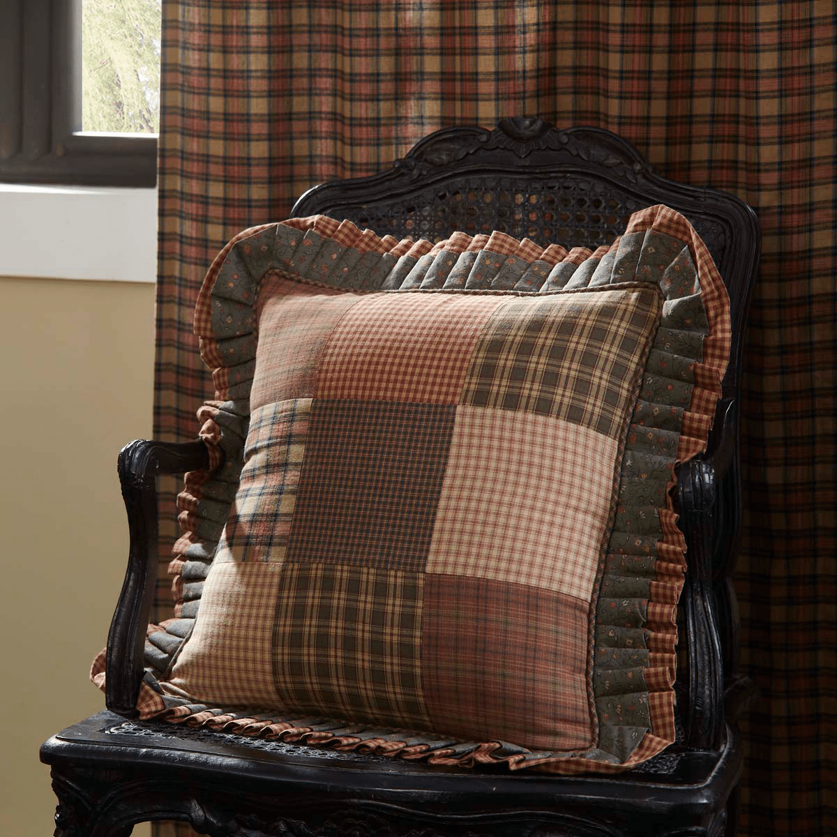 Crosswoods Patchwork Pillow