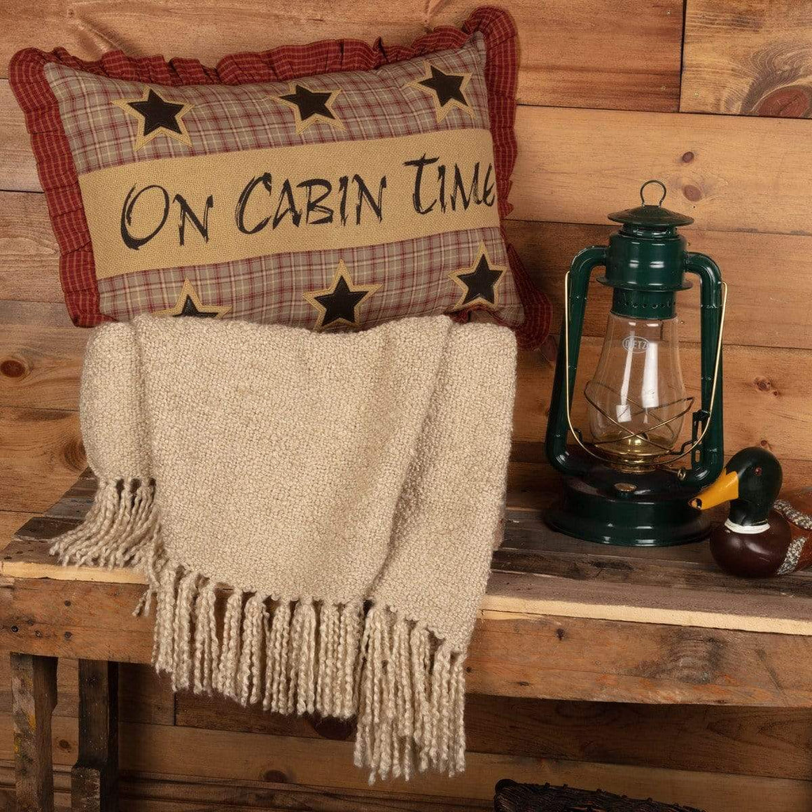 Dawson Star Cabin Time Pillow