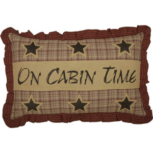 Dawson Star Cabin Time Pillow