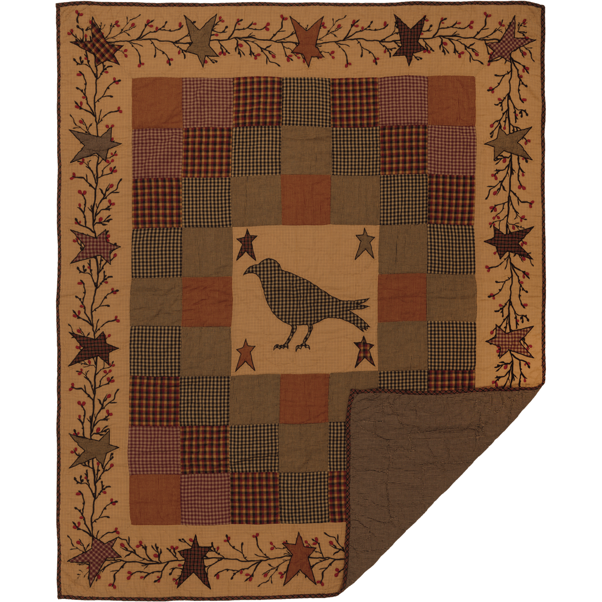 Heritage Farms Crow and Star Throw