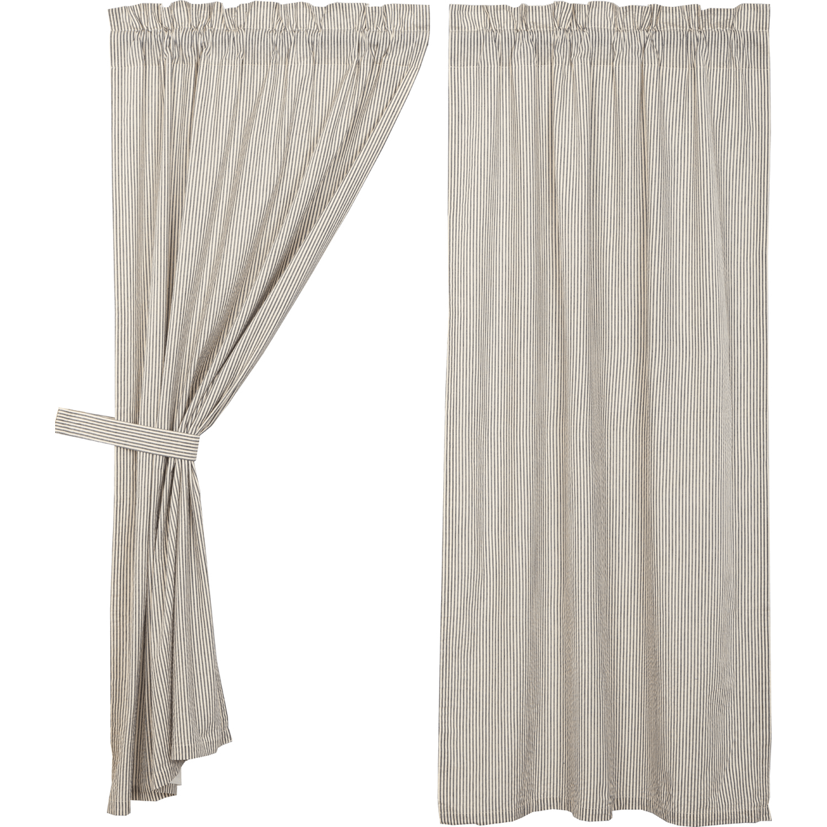 Hatteras Ticking Stripe 63" Panel Set