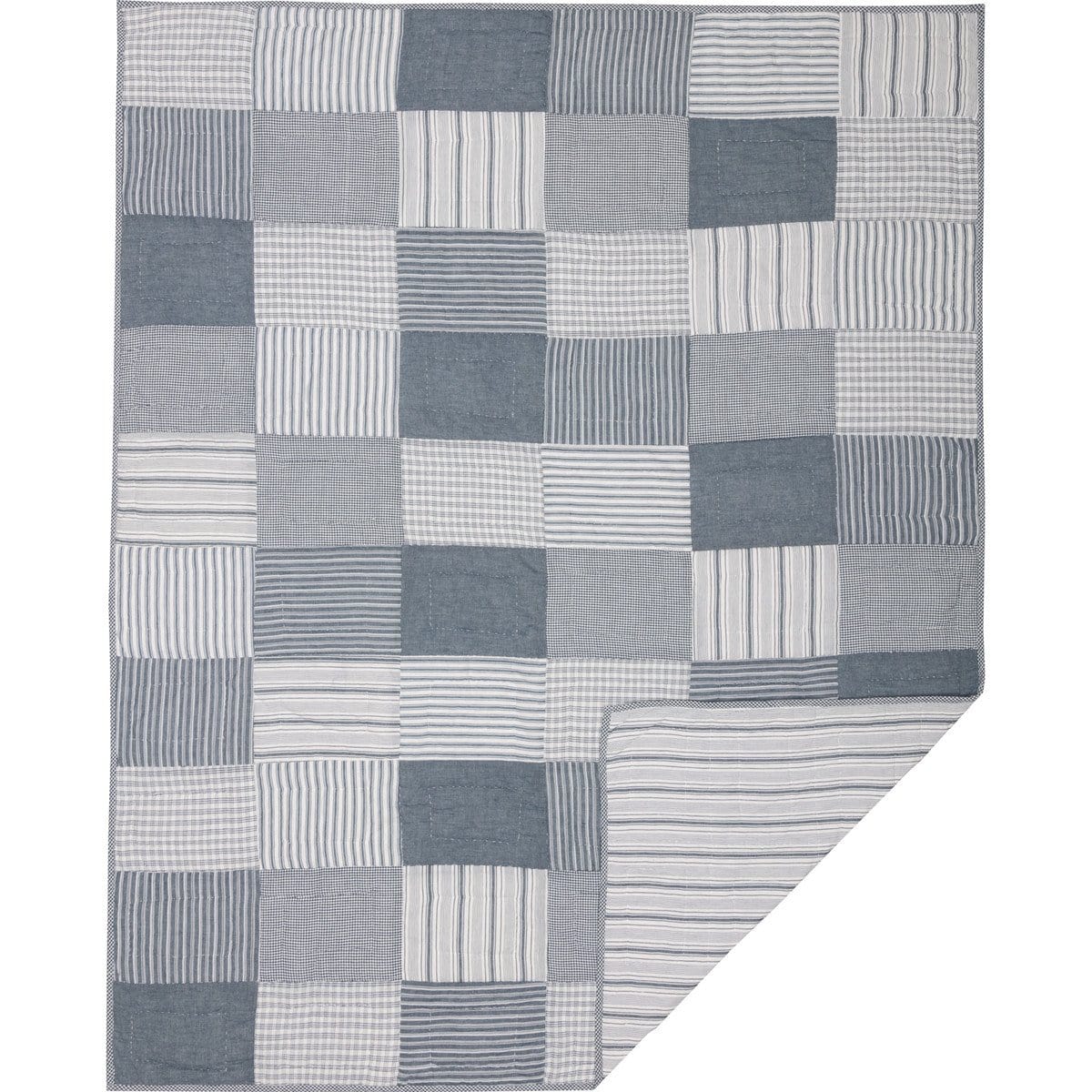 VHC Brands Sawyer Mill Quilted Throw