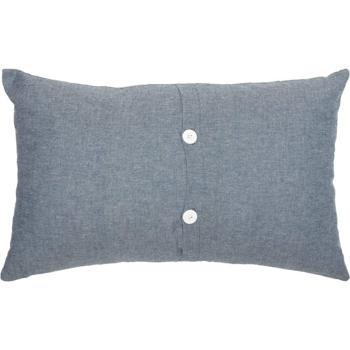 Sawyer Mill Blue Windmill Blade Pillow