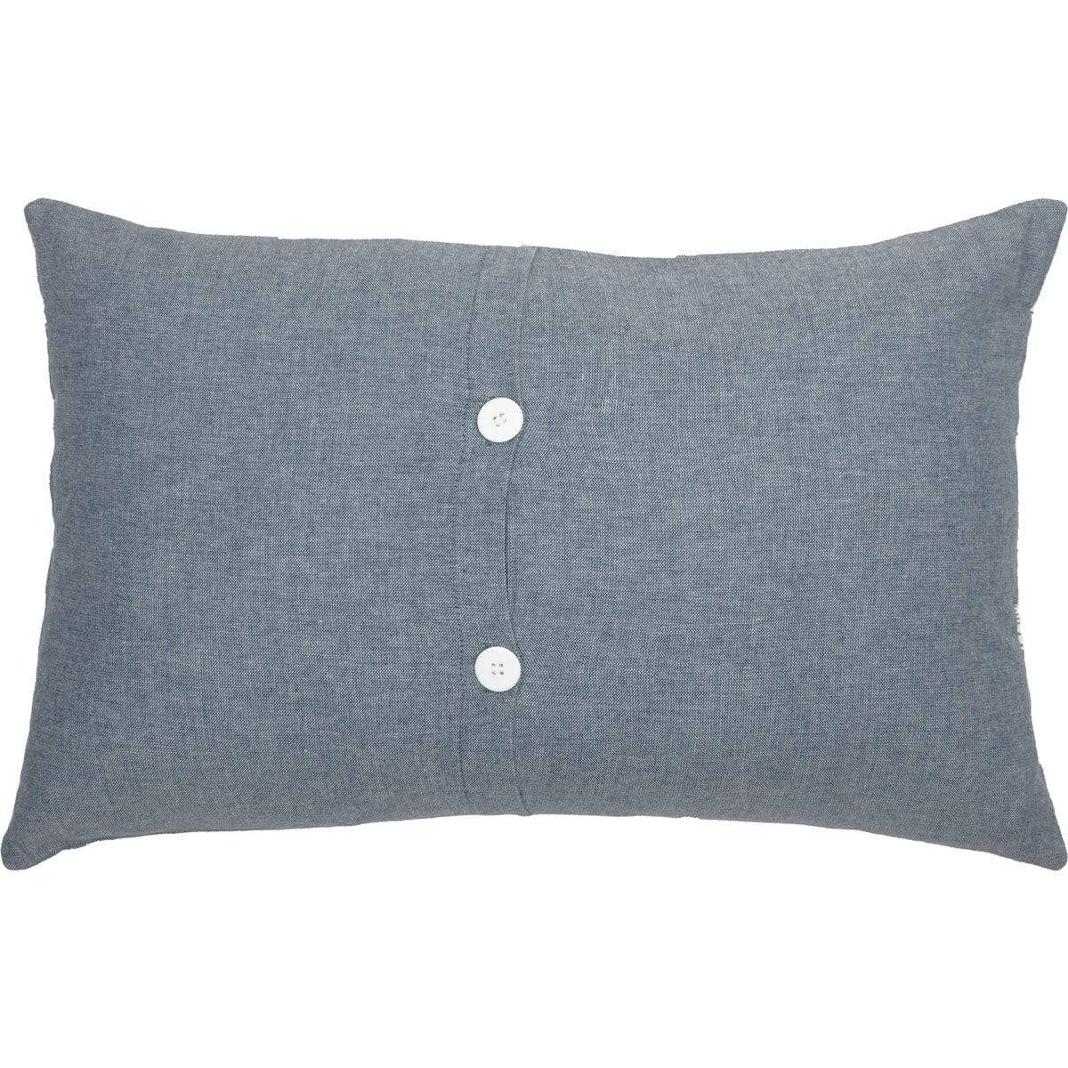 Sawyer Mill Blue Flag Pillow