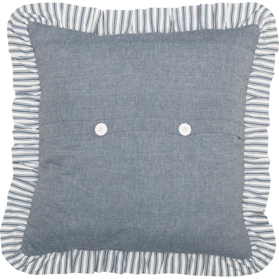 Sawyer Mill Blue Barn Star Pillow