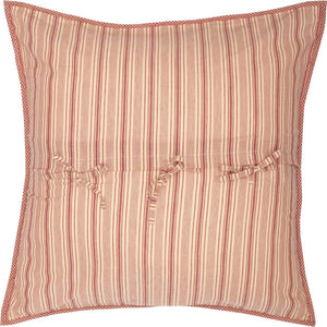 Sawyer Mill Red Quilted Euro Sham