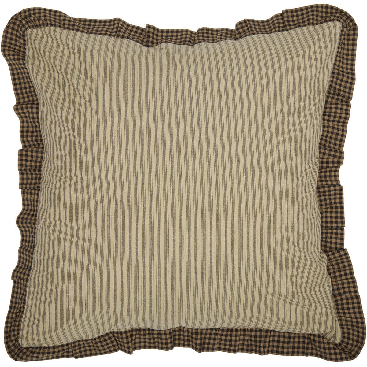 Farmhouse Star Fabric Euro Sham