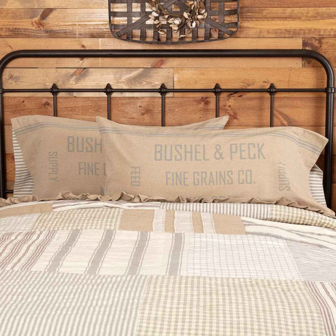 Grace Grain Sack Pillow Case Set